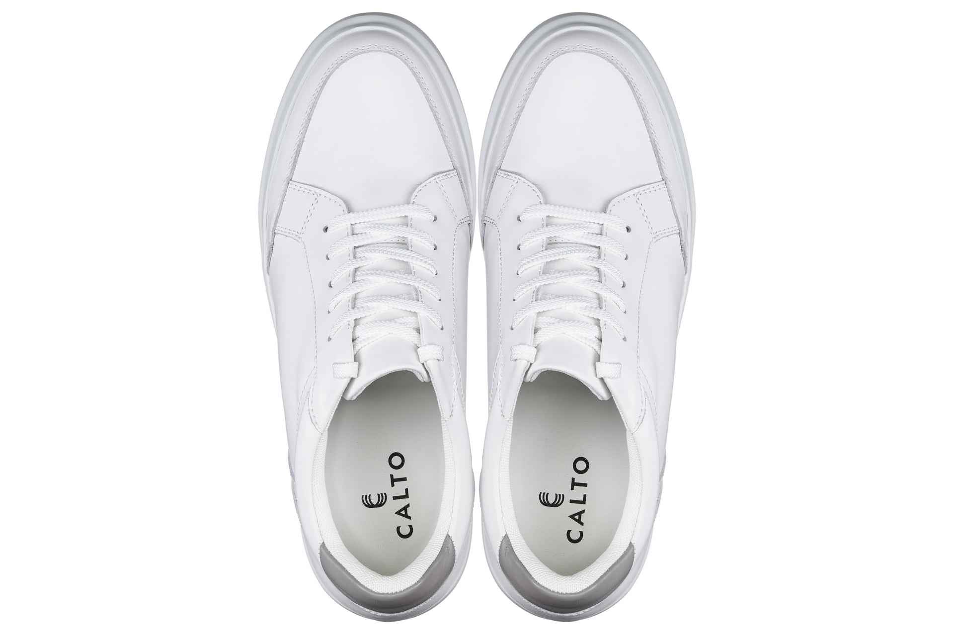 CALTO - J1561 - 2.6 Inches Taller (White/Grey)