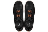 CALTO - J1932  - 2.6 Inches Taller (Black/White Sole) - Slip-On Snoafers