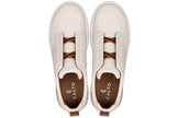 CALTO - J1933  - 2.6 Inches Taller (Off-White) - Slip-On  Snoafers