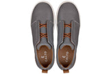 CALTO - J1935  - 2.6 Inches Taller (Grey) - Slip-On Snoafers