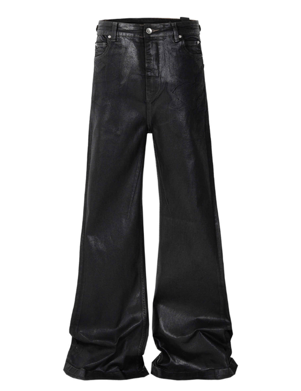 WIDEBOY WAXED FLARE DENIM