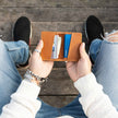 Compact Bifold with RFID protection - Natural