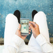 Money Clip Wallet - Blue Camo