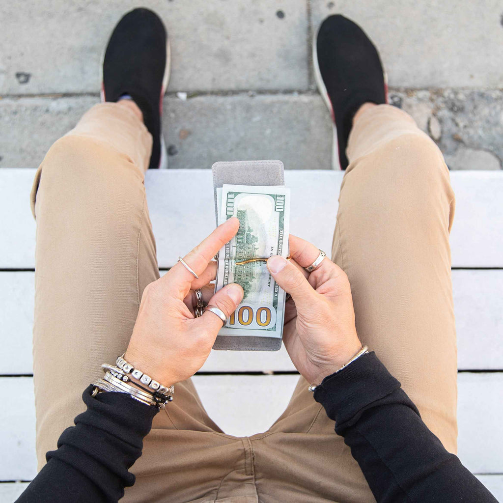 Money Clip Wallet - Black