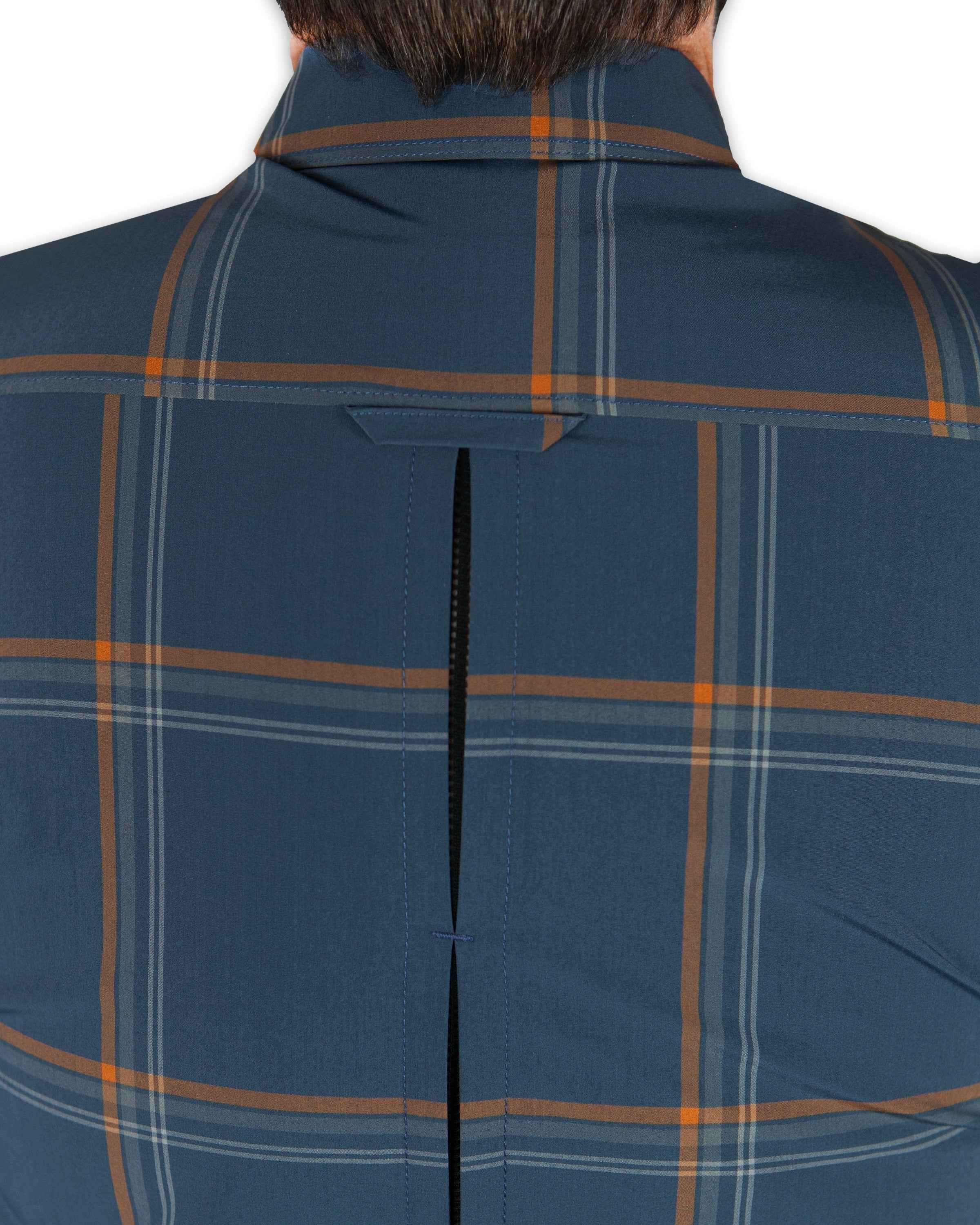 Jack Knife SS Shirt - Dk Gray Blue