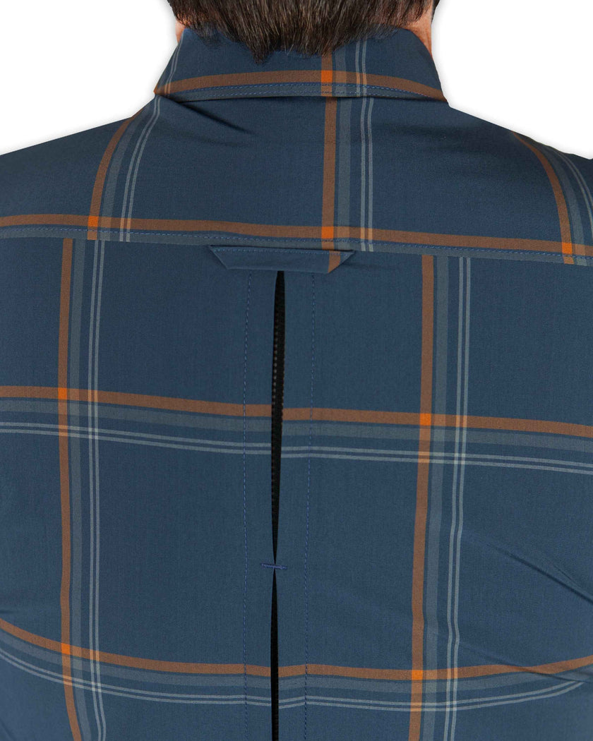 Jack Knife SS Shirt - Dk Gray Blue