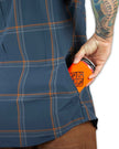 Jack Knife SS Shirt - Dk Gray Blue