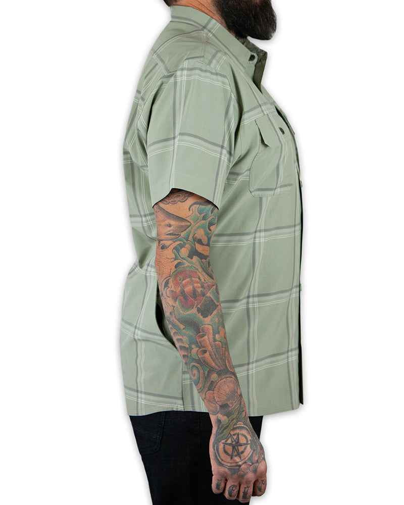 Jack Knife SS Shirt - Sage Green