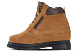 CALDEN 5.2-Inch Taller Brown Nubuck Elevator Boots K881803