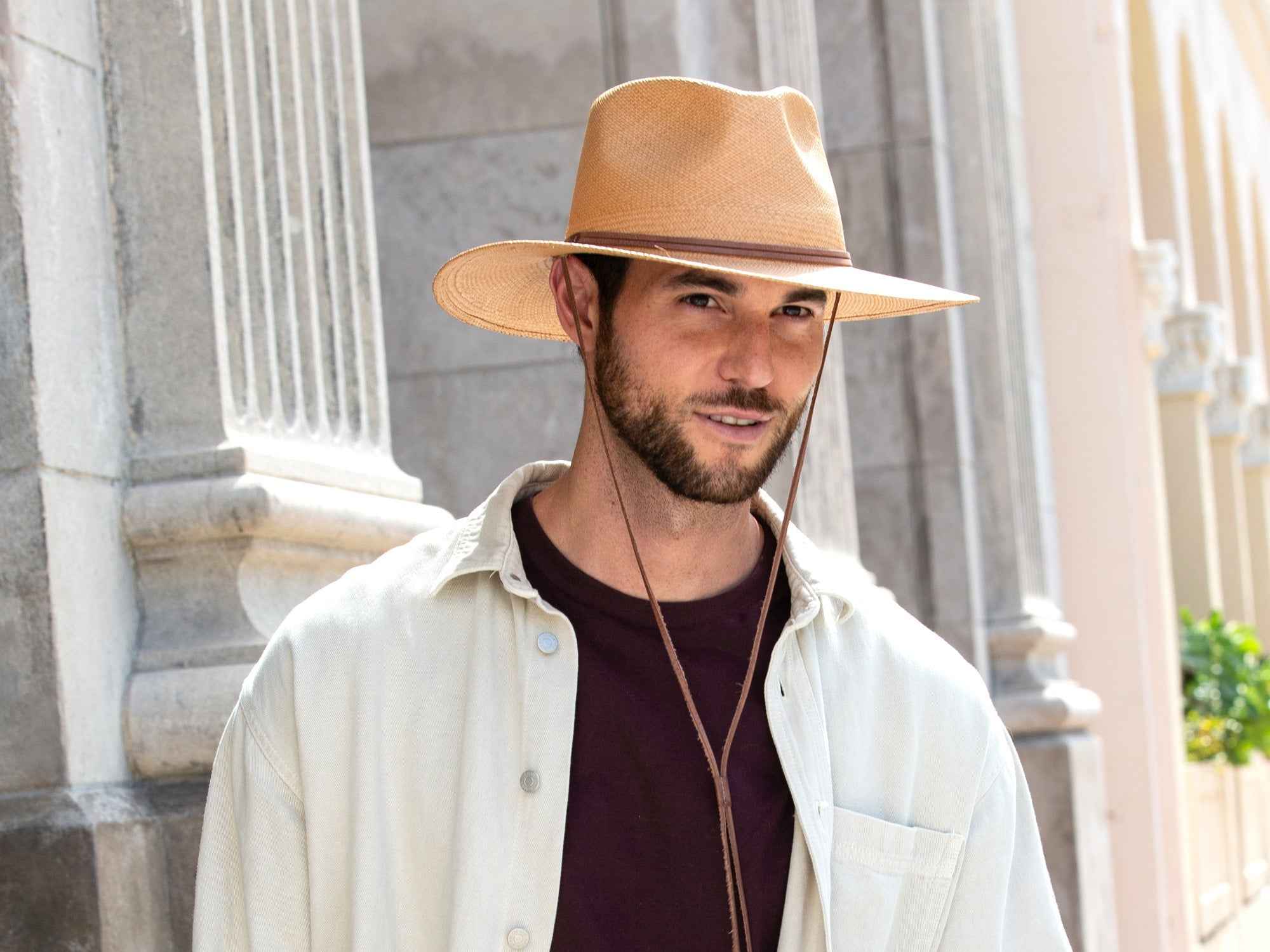 Panama Hat Kalahari with chin starp