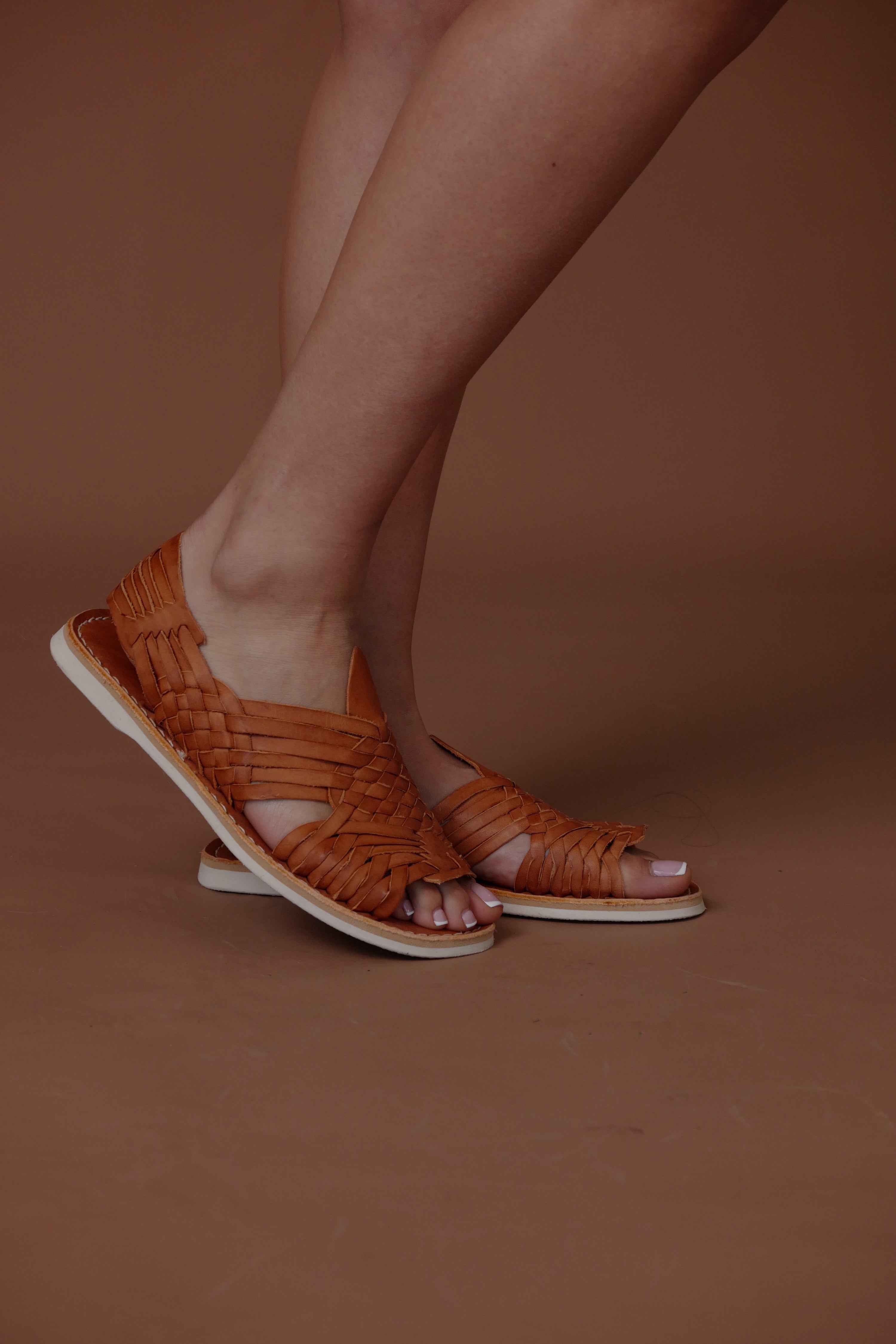 Camel Leather Pachuco Huarache