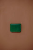 Leather Cardholder Wallet Emerald
