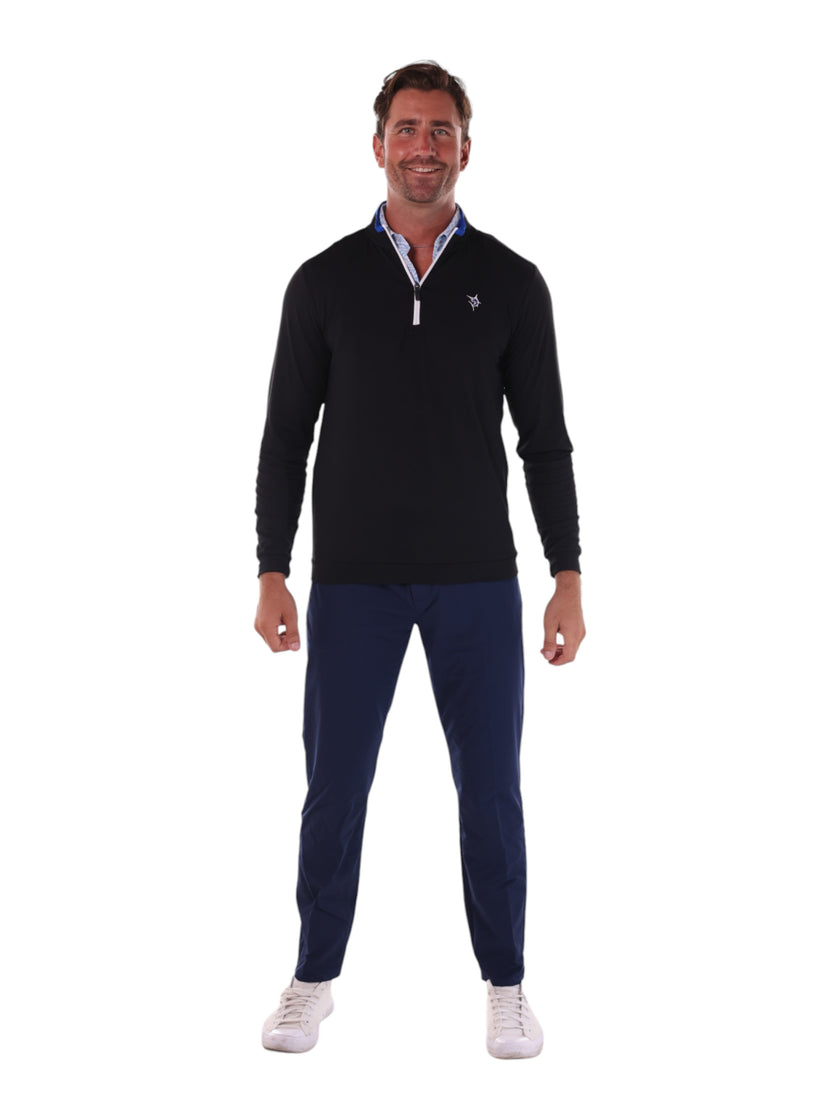 Long Beach Quarter Zip Ultra Soft Lightweight