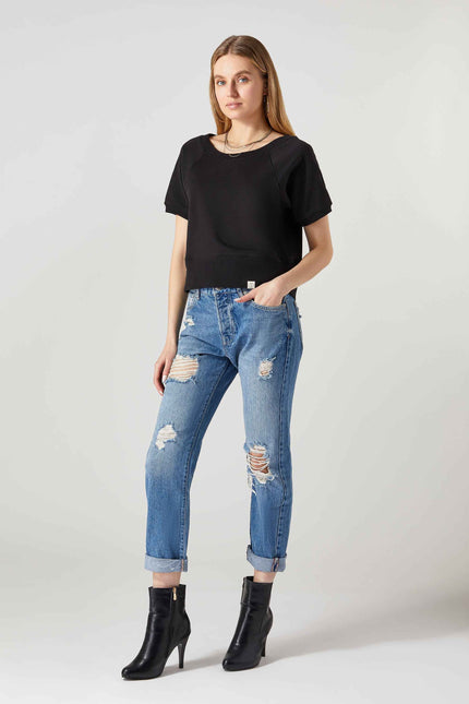 Tori Short Sleeve Sweatshirt