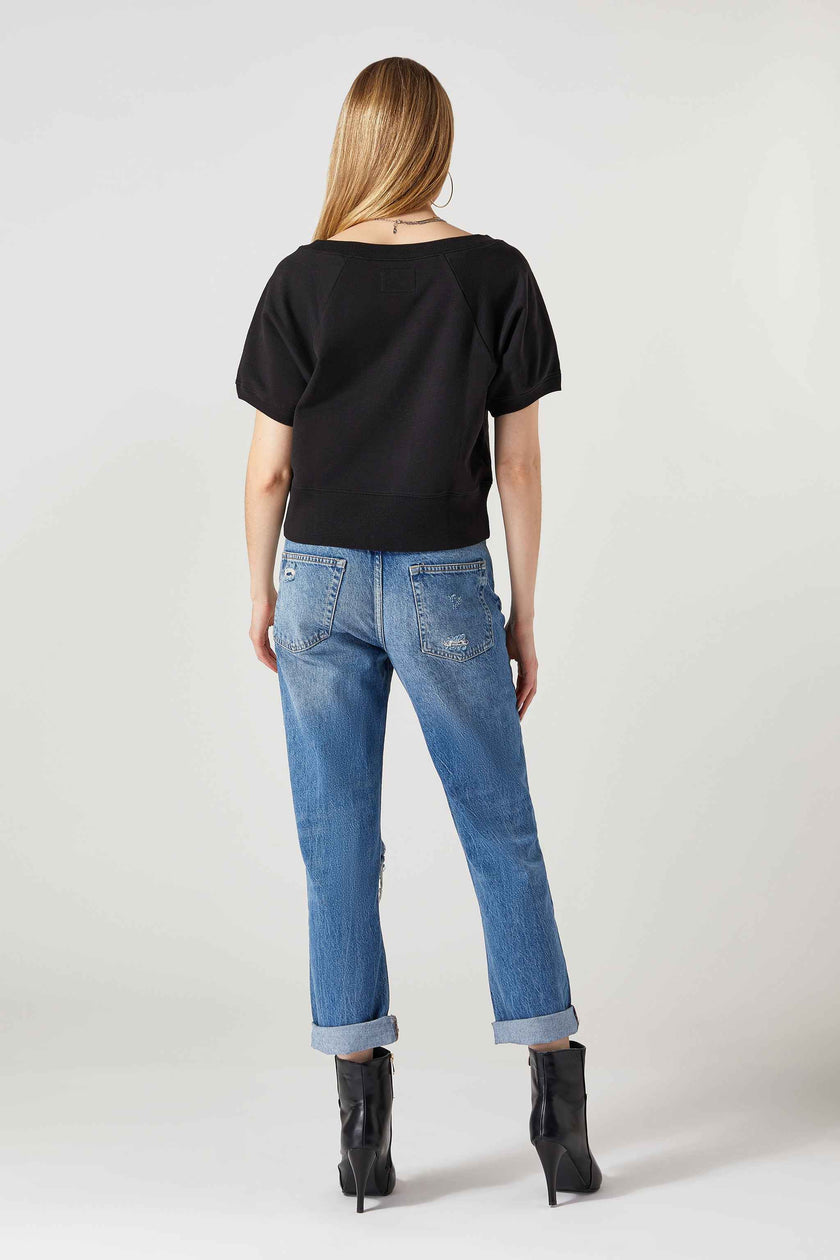 Tori Short Sleeve Sweatshirt