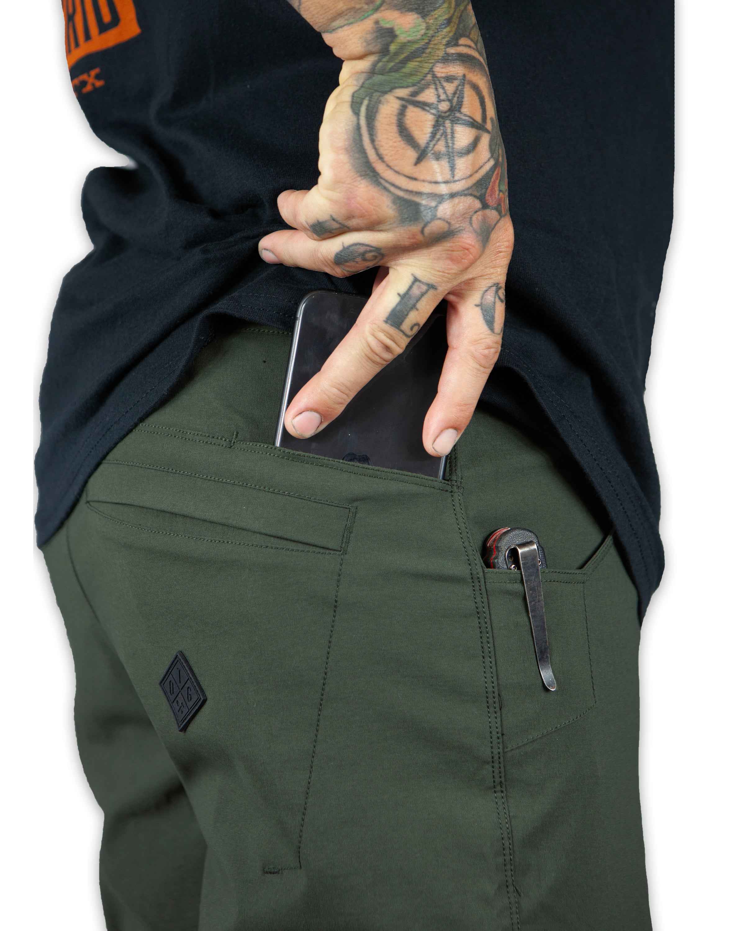 Lancer Taper Fit Pant - Dk Army