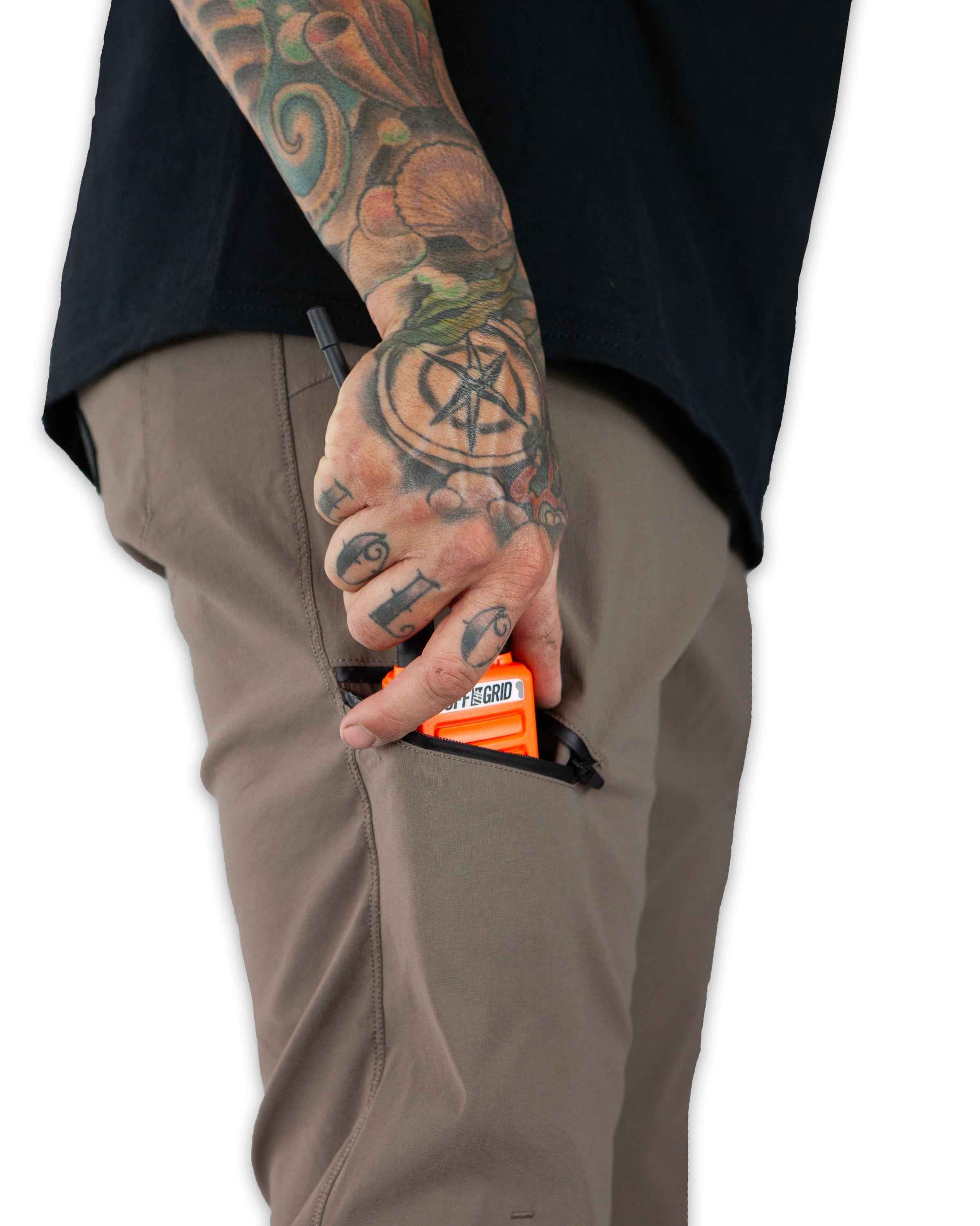 Lancer Taper Fit Pant - Deadwood