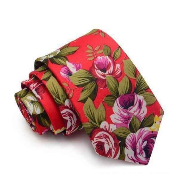 Leisure Collection Skinny Ties - 6 Colors & Styles