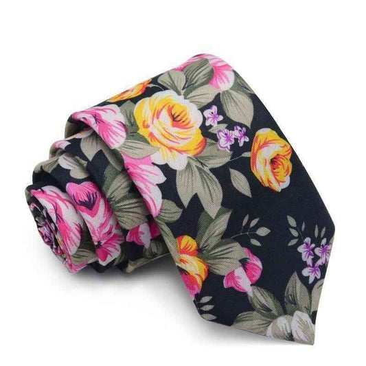 Leisure Collection Skinny Ties - 6 Colors & Styles