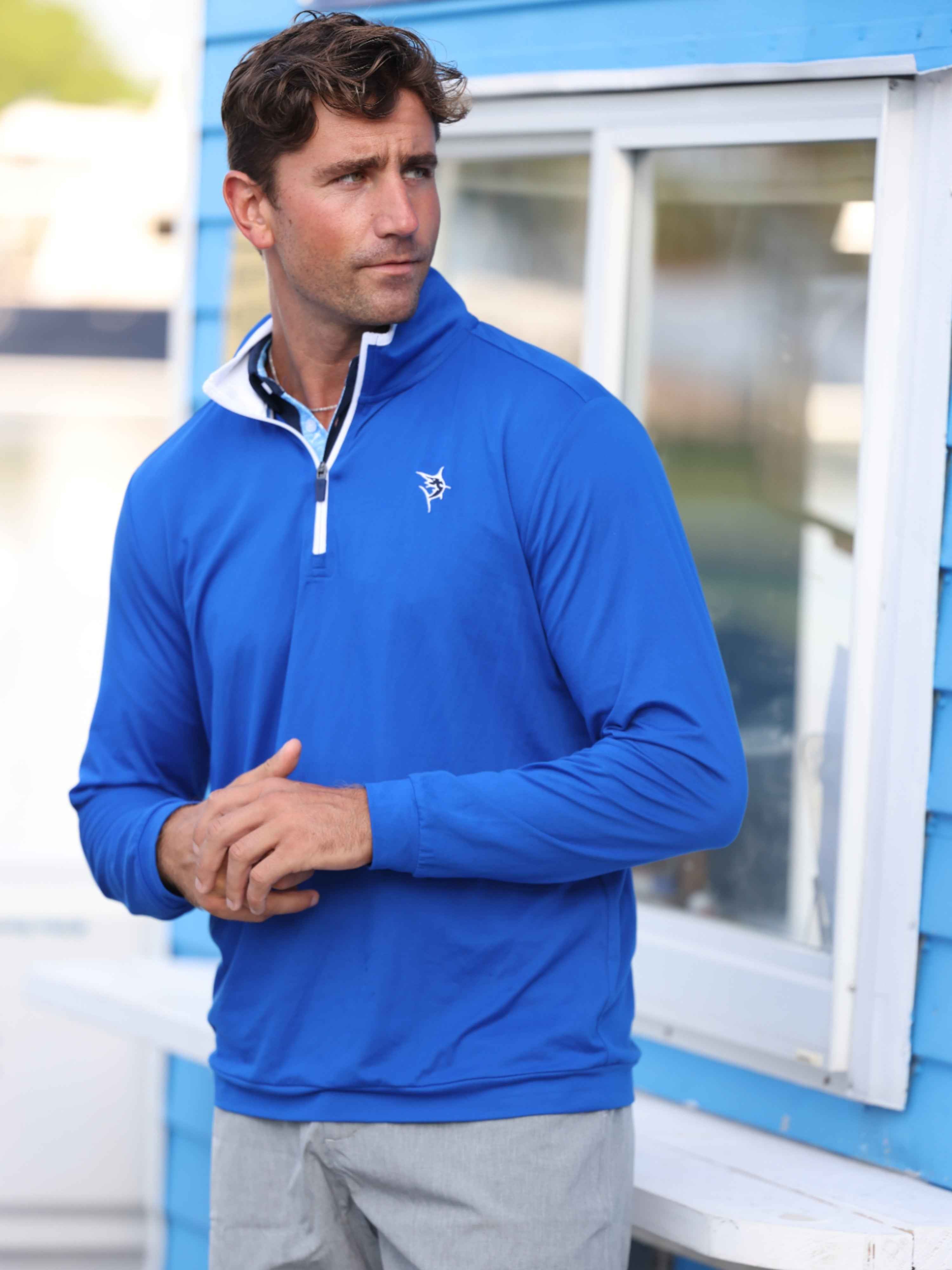 Long Beach Quarter Zip Ultra Soft Lightweight