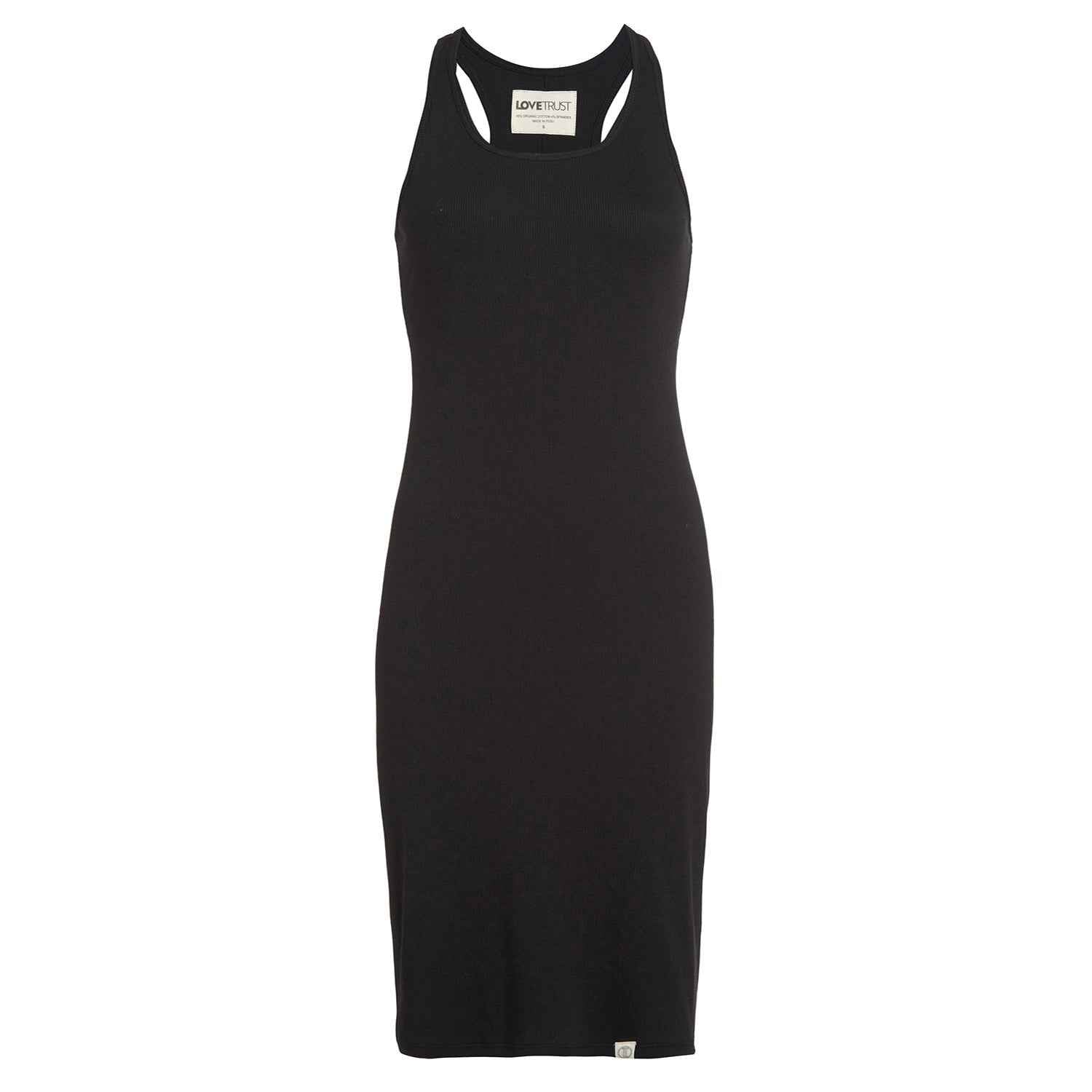 Pima Rib Knit L&L Racerback Dress