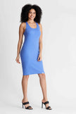 Pima Rib Knit L&L Racerback Dress