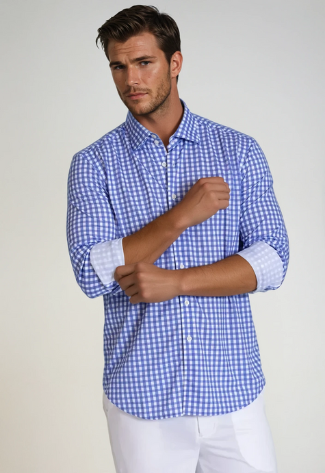 Mauro Dress Shirt 2-Pack - Teal/Blue