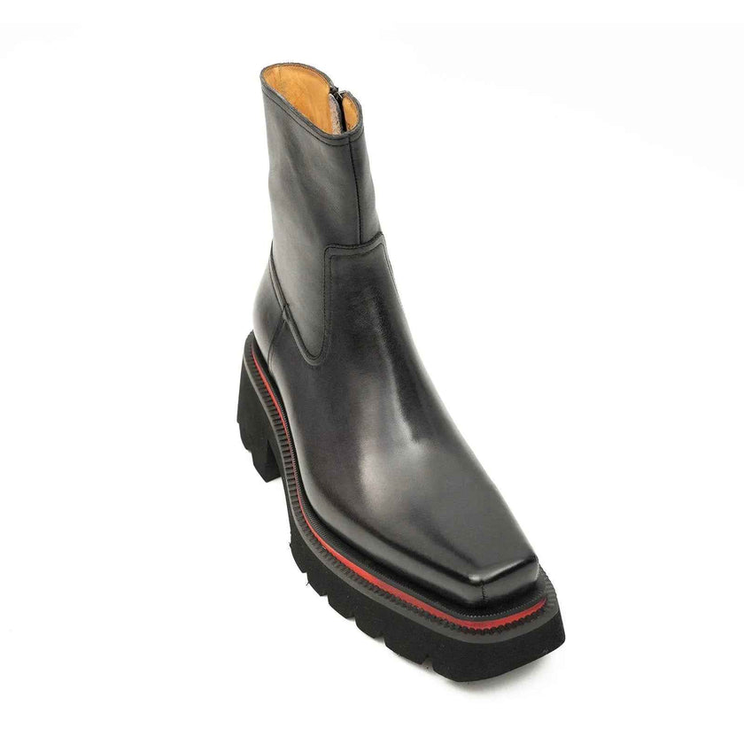 Men's Calfskin Thick - Sole Chelsea Boots