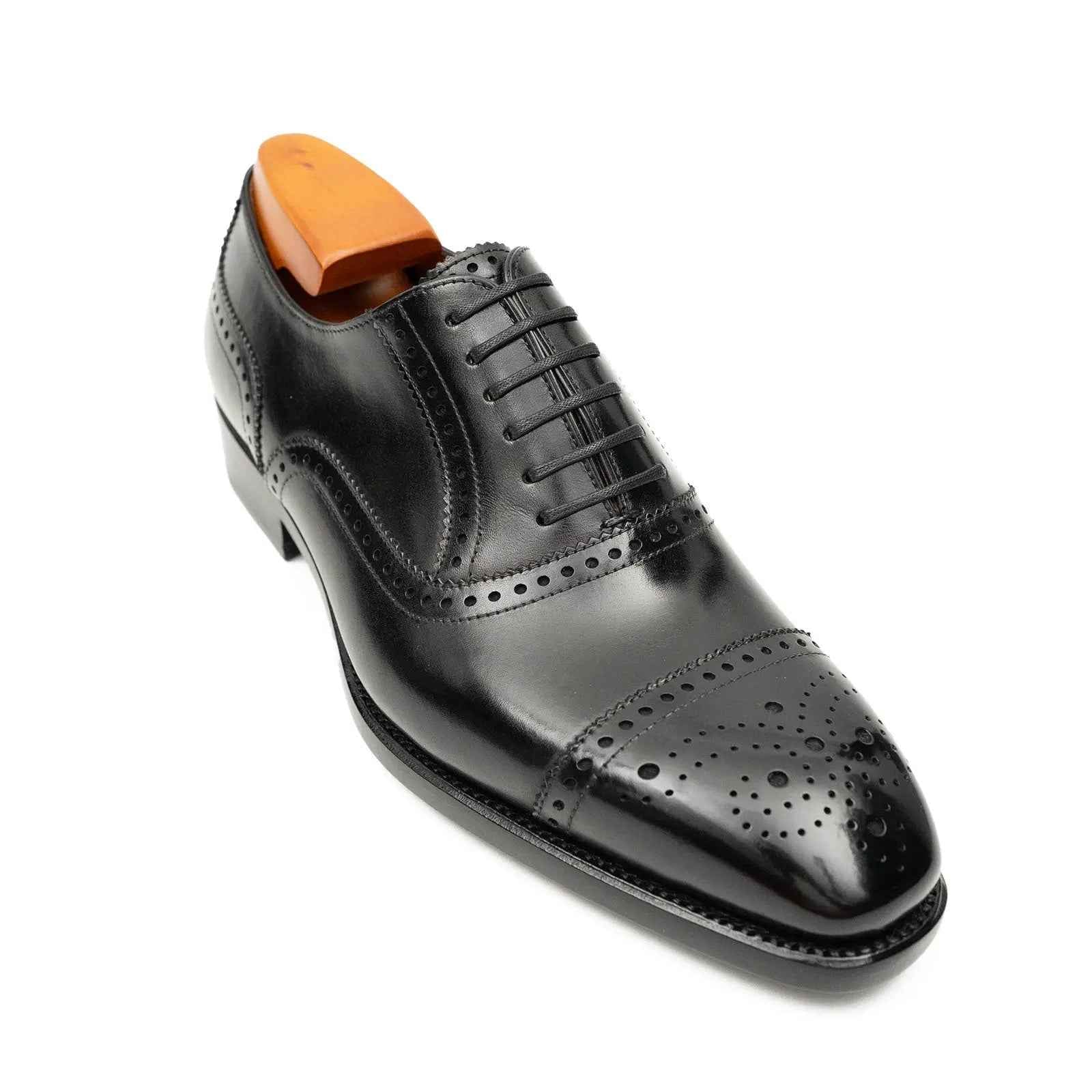 Men's Goodyear Welted Brogue Oxford Shoes