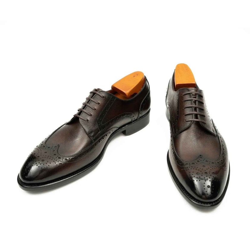 Men's Goodyear Welted Brogue Oxford Shoes