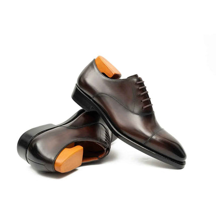 Men's Goodyear Welted Oxford Leather Shoes