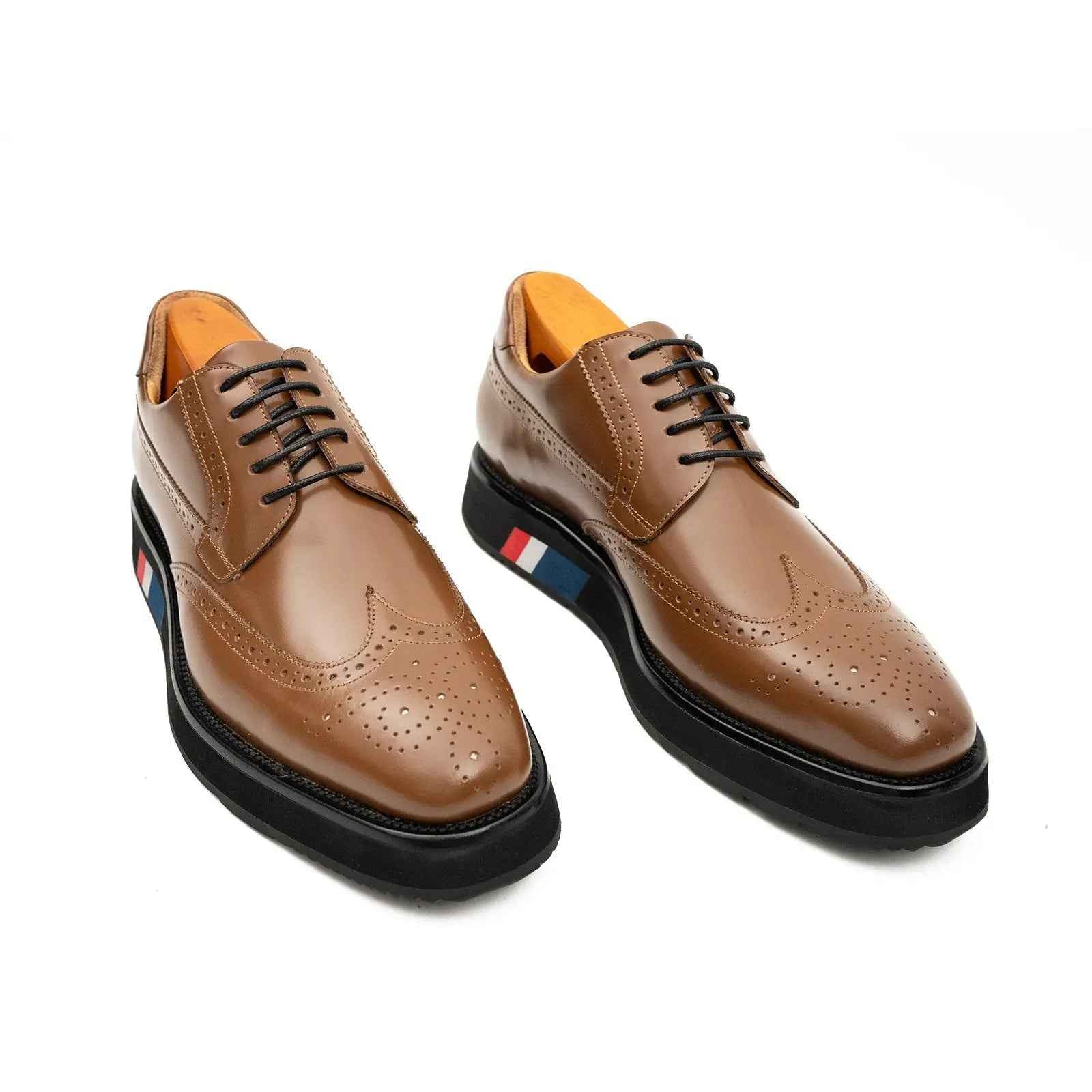 Men's Leather Platform Shoe