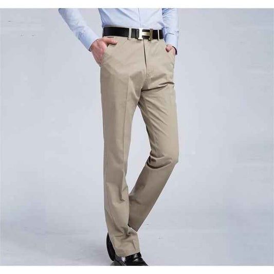 Men's Gray Slim Fit Dress Pants - Multiple Sizes