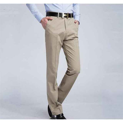 Men's Gray Slim Fit Dress Pants - Multiple Sizes