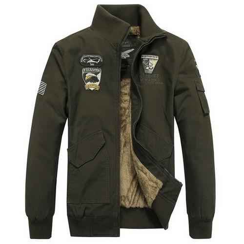 Men's Military Bomber Jacket - 2 Colors