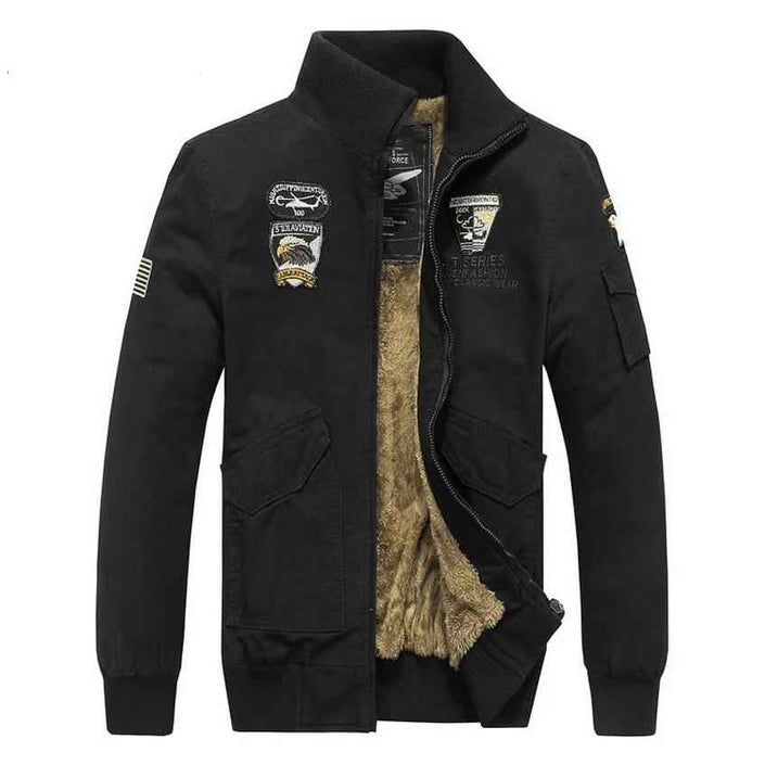 Men's Military Bomber Jacket - 2 Colors