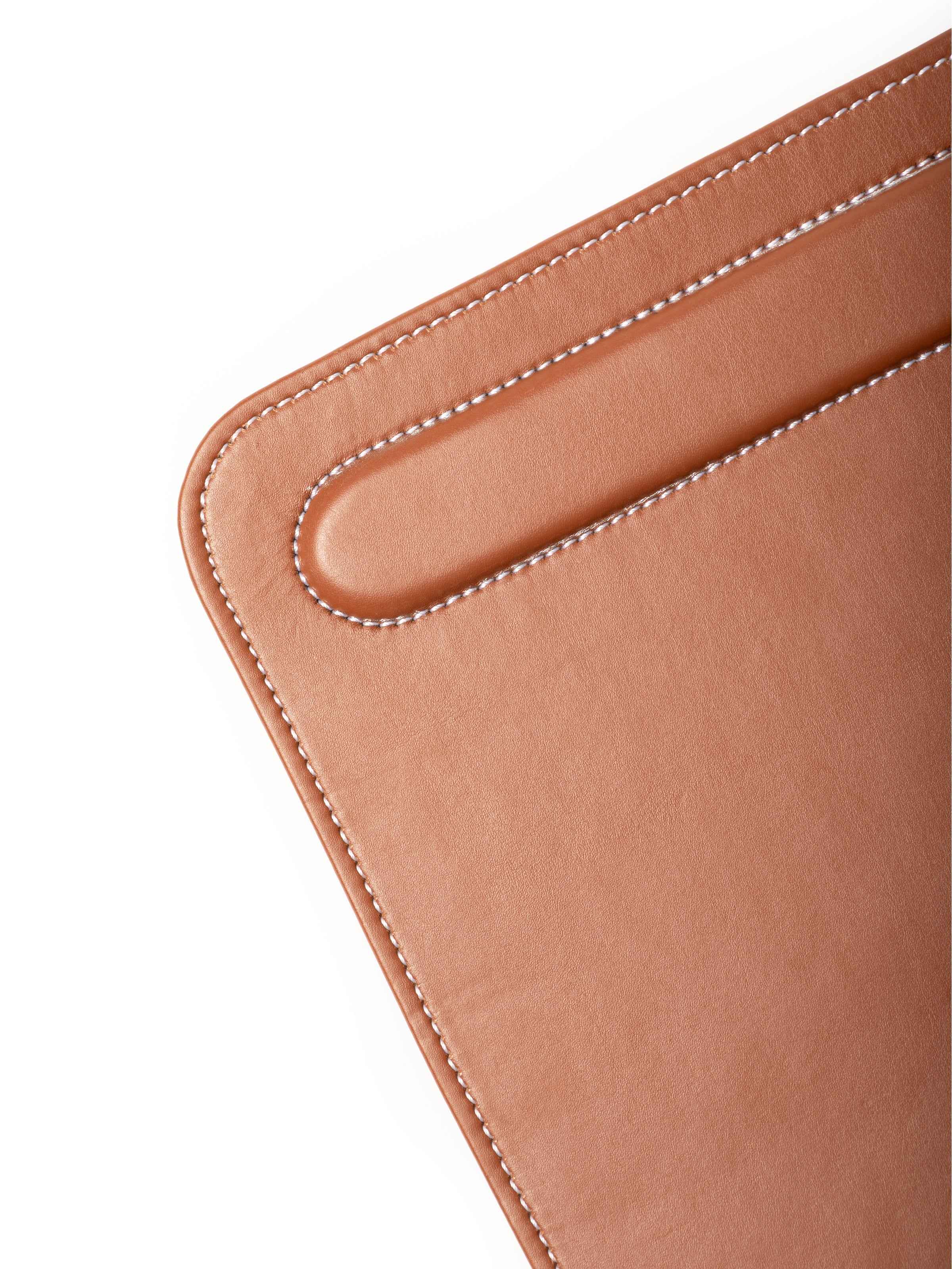 Leather Mouse Pad with Wrist Rest (set of 2)