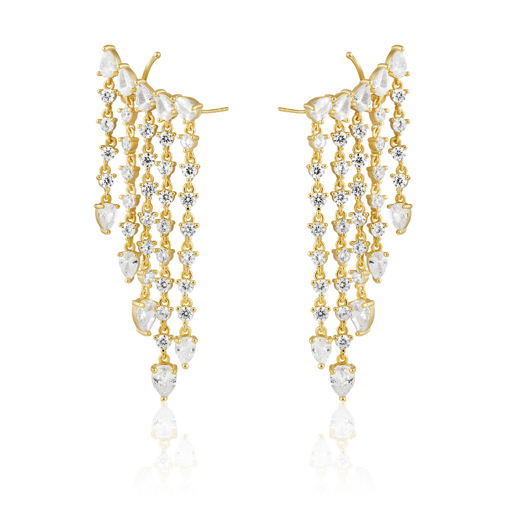 Raven Statement Earrings