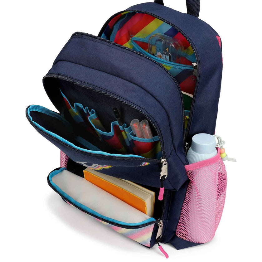 Kids Backpack for School | Retro Rainbow | 16