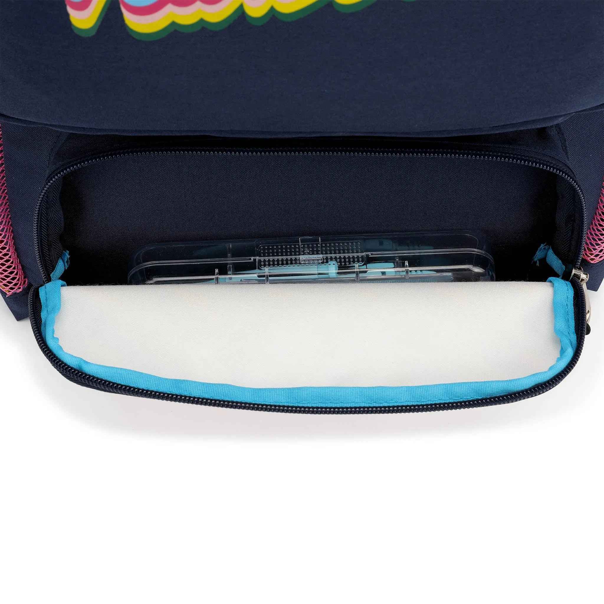 Kids Backpack for School | Retro Rainbow | 16