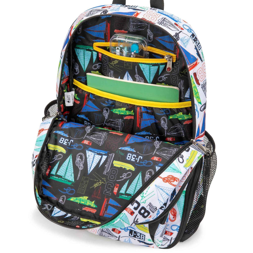 Kids Backpack for School | Sailboats | 16