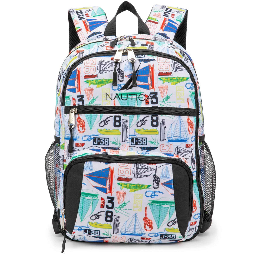 Kids Backpack for School | Sailboats | 16