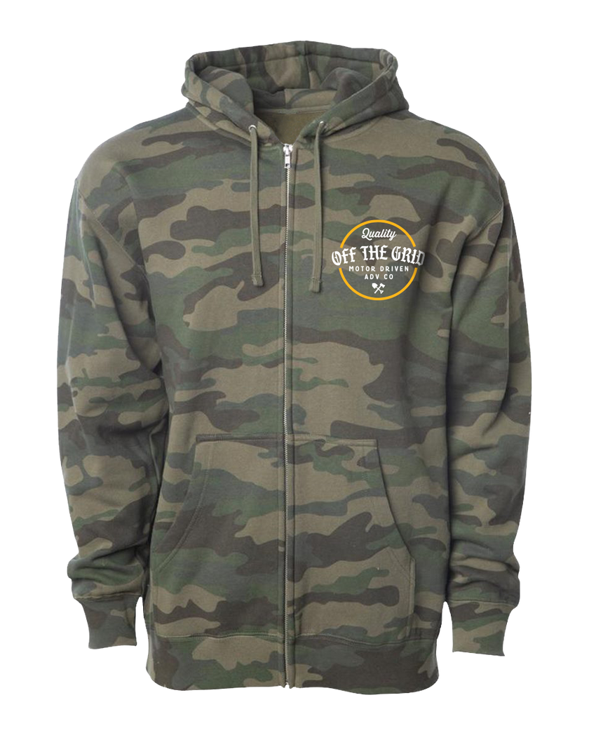 Old Fashioned Zip Hoodie