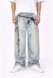 WIDEBOY PADLOCK DENIM