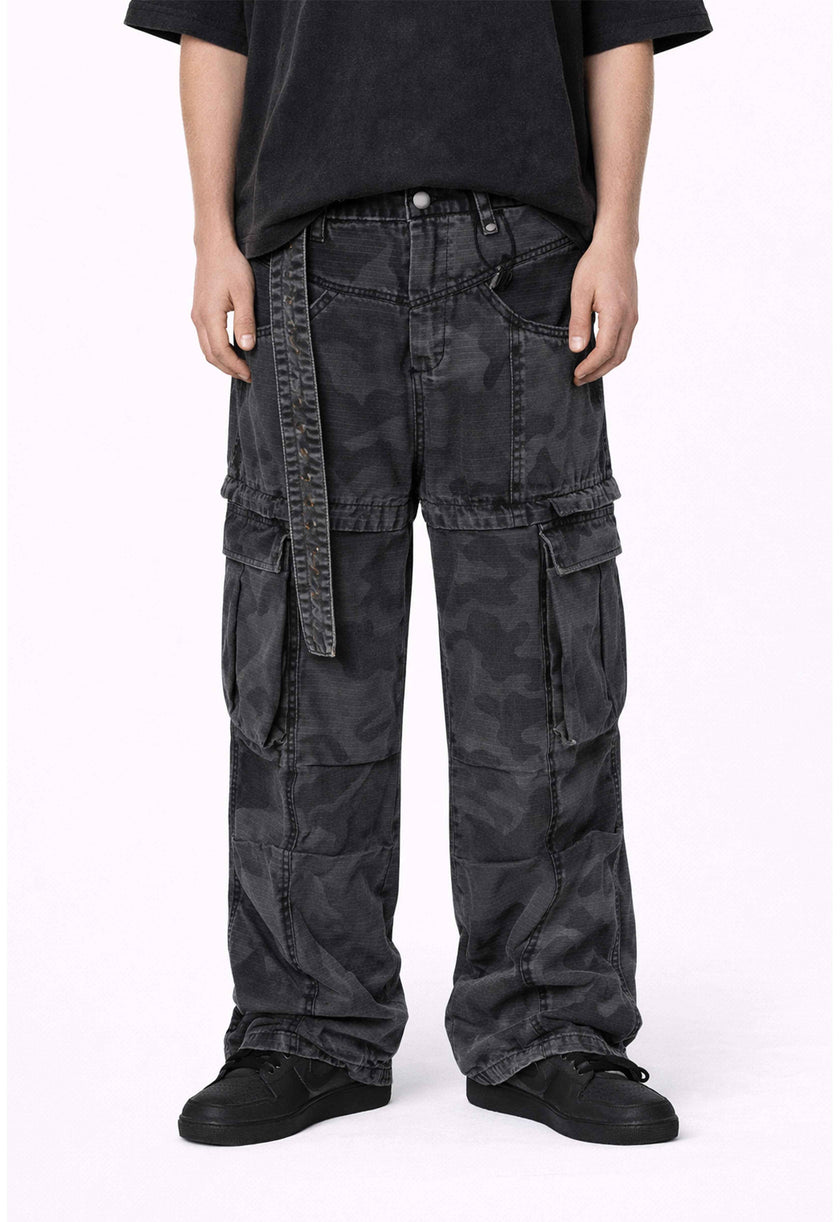 GHOST CAMO CARGO PANTS