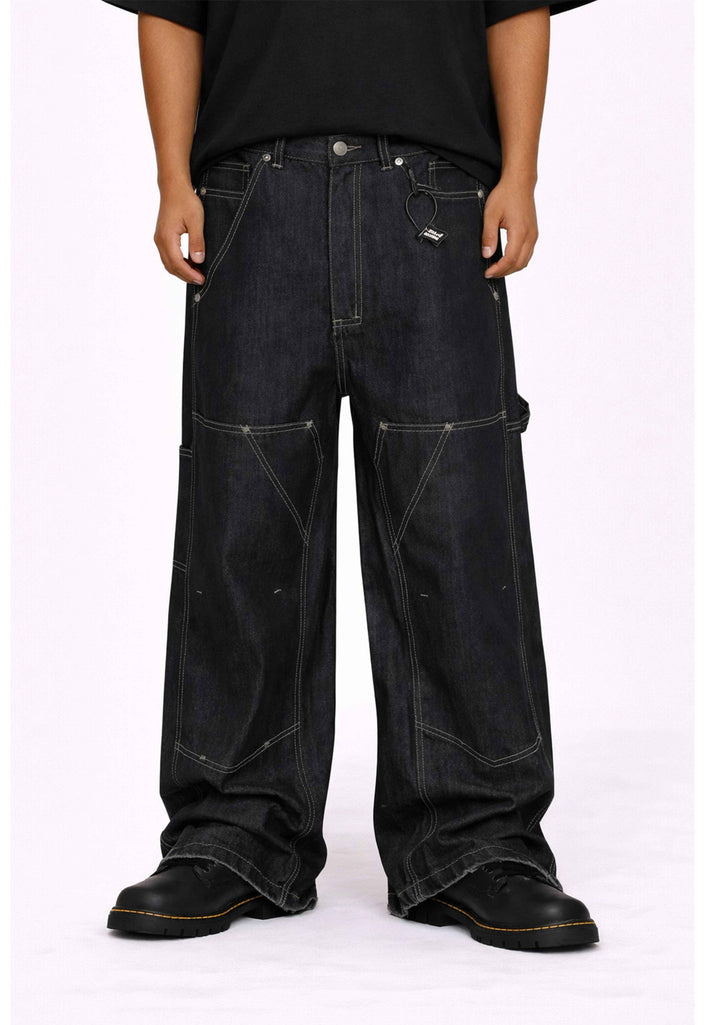 RAW CONTRAST DENIM