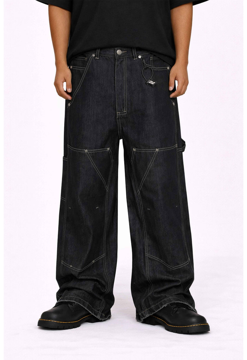 RAW CONTRAST DENIM