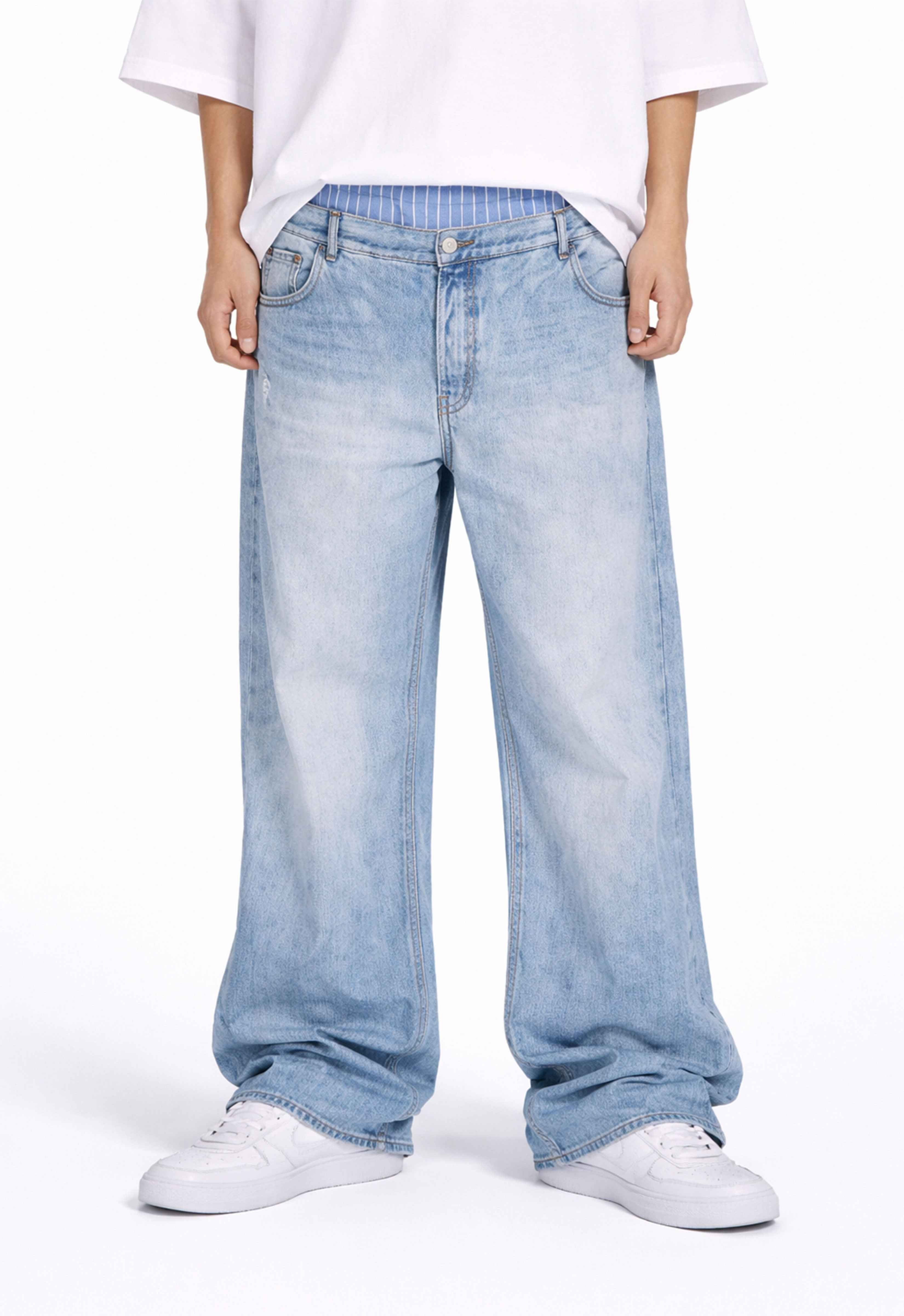 CONTRAST BOXER DENIM