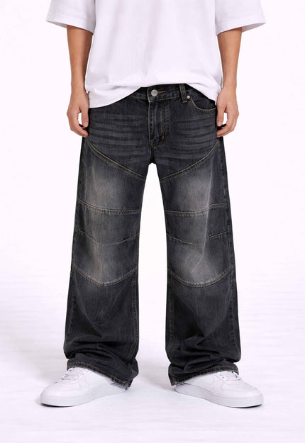 NOIR PANEL DENIM