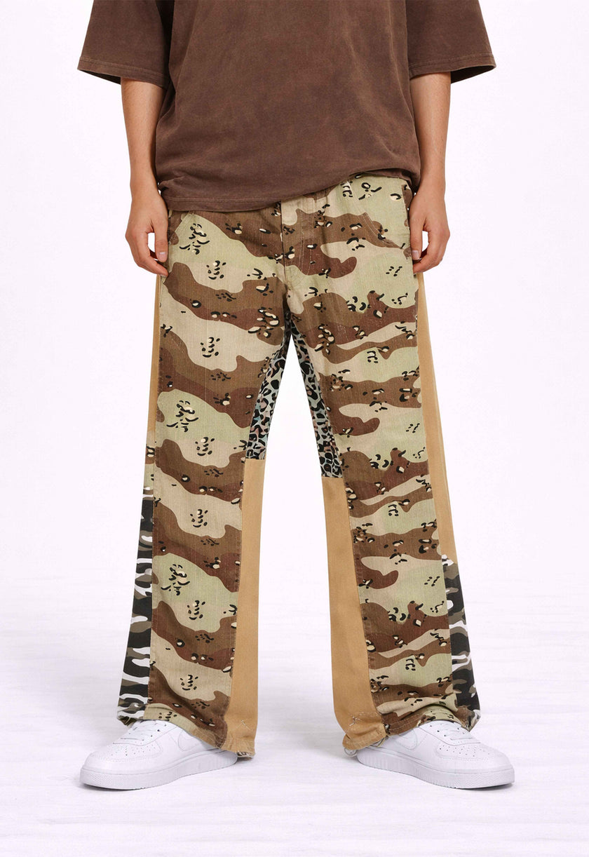 DESERT SPLIT FLARE DENIM